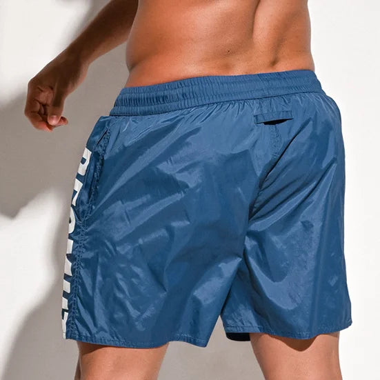 DESMIIT Swimwear Men's Swimming Shorts - Beach Board Shorts, Surf Boardshorts, Swim Trunks, Bathing Suit, Running Shorts Wear