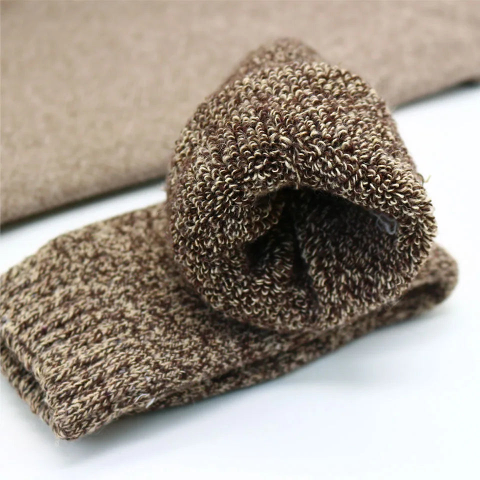 Winter Men's Merino Wool Socks Super Thick Warm High Quality