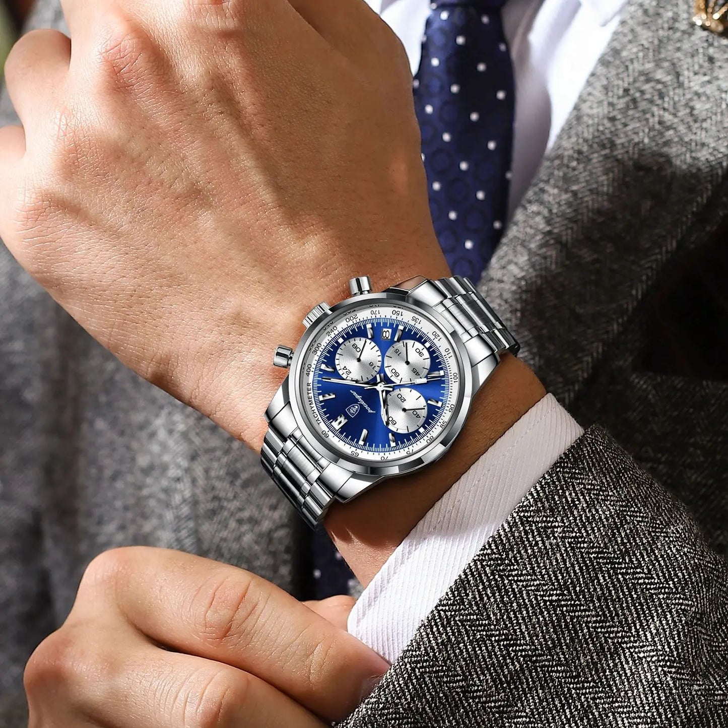 Discover elegance redefined with the POEDAGAR luxury men's watch.